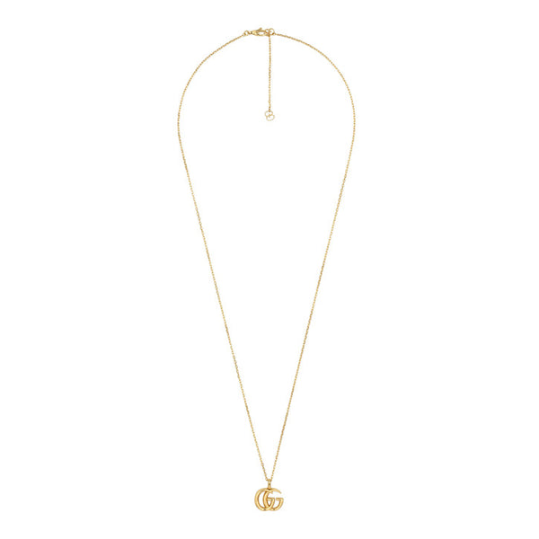 Gucci 18k Yellow Gold GG Running Necklace