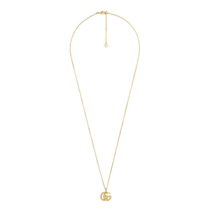 Gucci 18k Yellow Gold GG Running Necklace